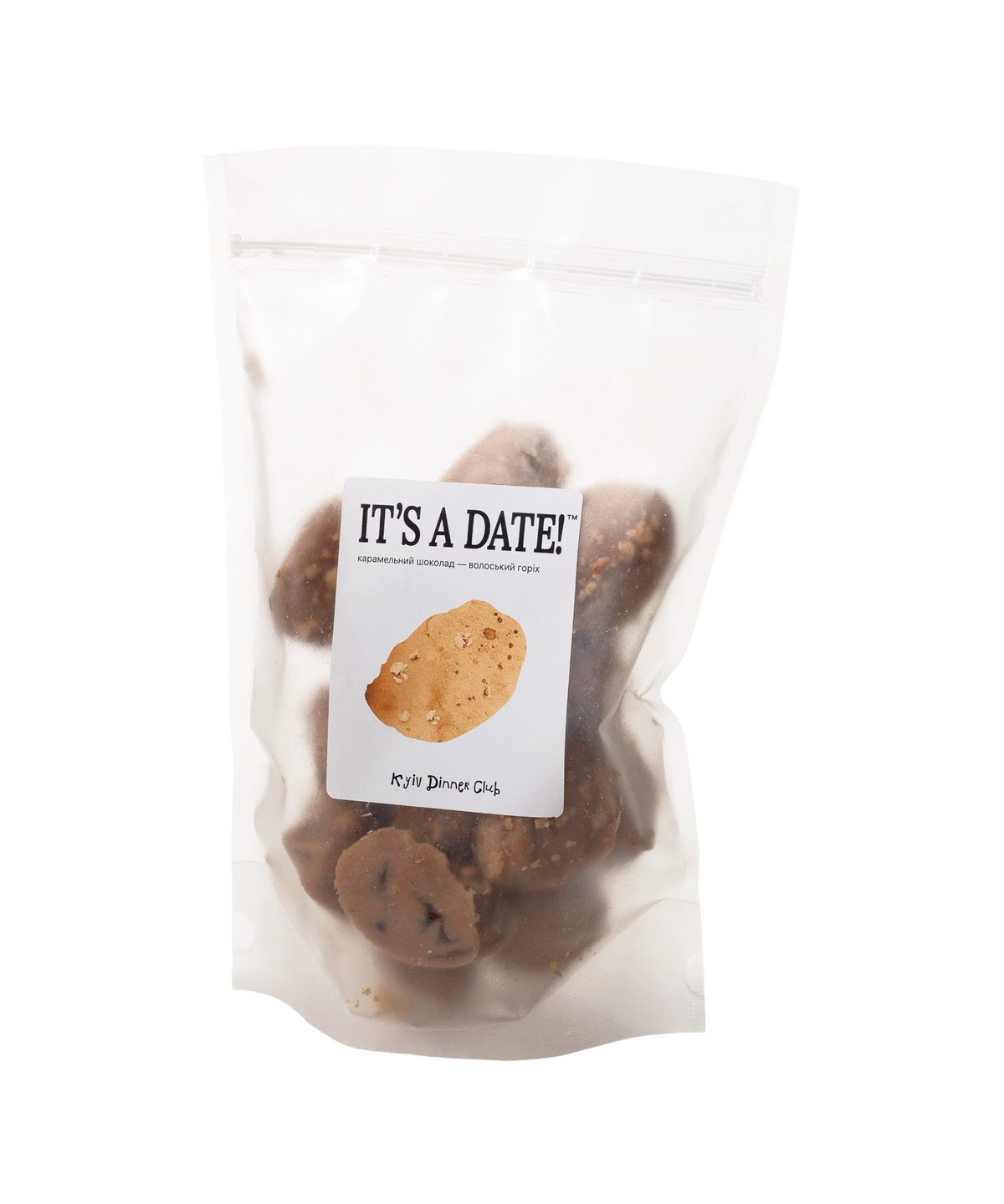 Caramel Chocolate & Walnut Dates