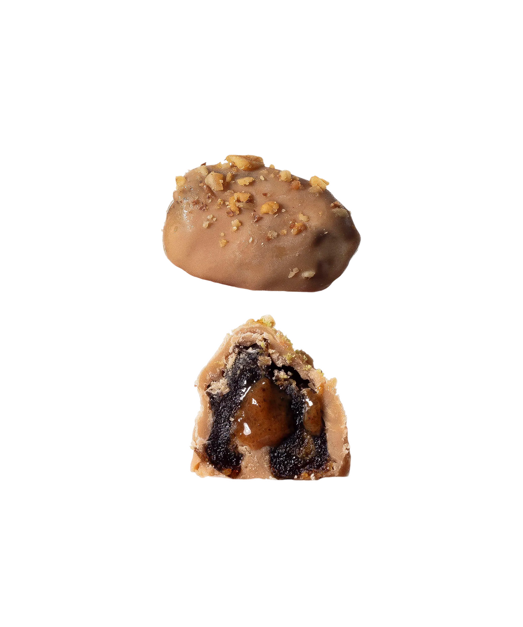 Caramel Chocolate & Walnut Dates