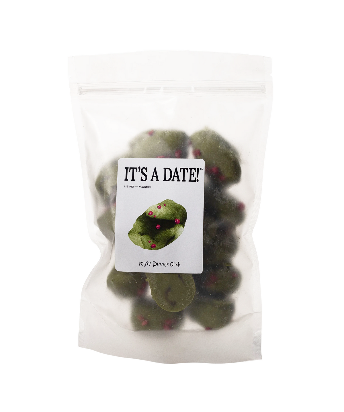 Matcha & Raspberry Dates