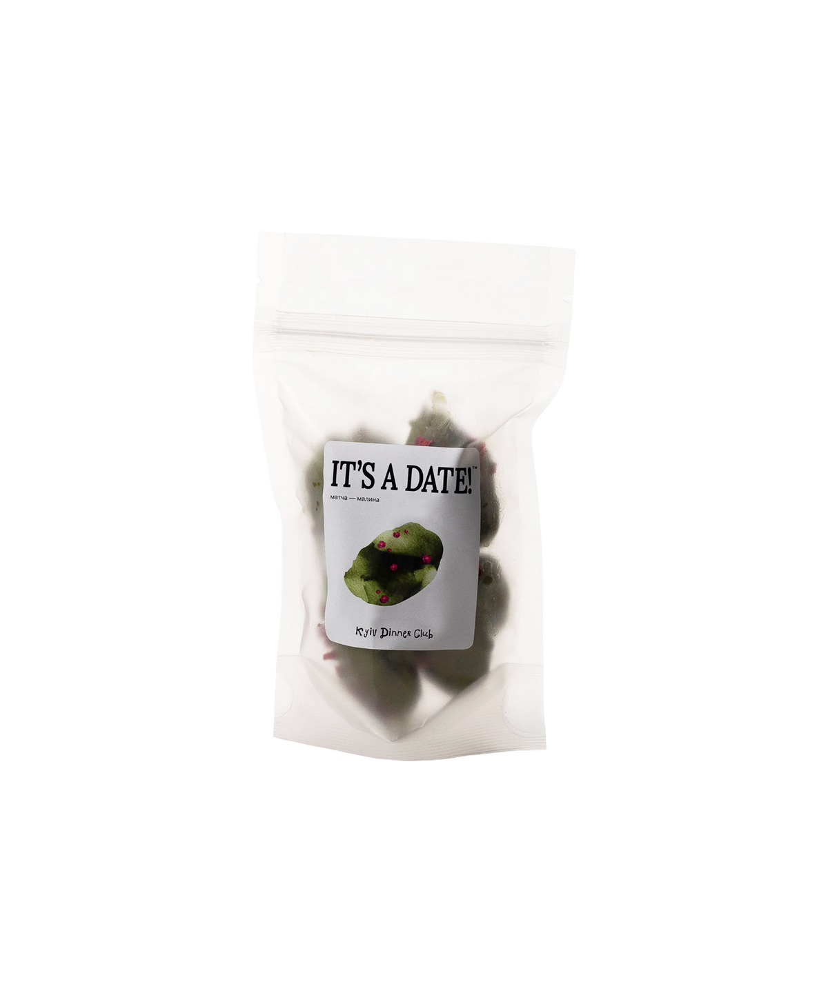 Matcha & Raspberry Dates